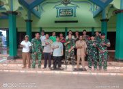Sinergi Tiga Pilar Koramil 1604/Jtb Gelar Kerja Bakti Bersihkan Masjid Jami Darussalam Sambut Ramadhan 1447 H