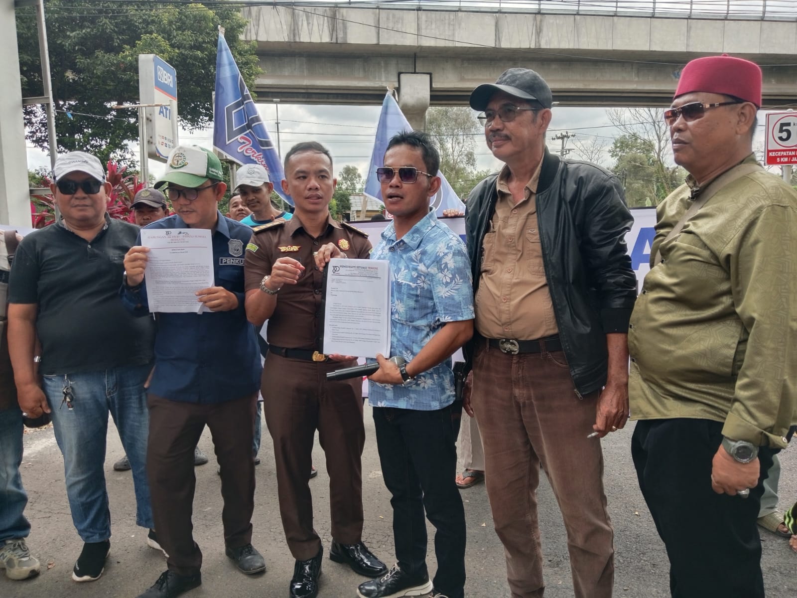 GA-PSB Aksi Damai di Kejati Sumsel, Pertanyakan Dana Hibah Pemkab Muara Enim Senilai 35 Miliar