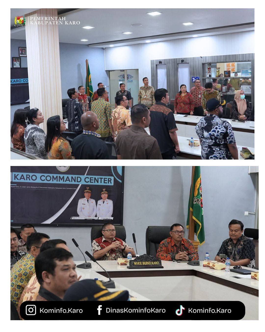 Bupati Karo dan Wakil Bupati Karo Mengikuti Entry Meeting Serentak Pemeriksaan Interim Laporan Keuangan Pemerintah Daerah se-Sumatera Utara Tahun 2025 Digelar Secara Daring Bupati Karo dan Wakil Bupati Karo Mengikuti Entry Meeting Serentak Pemeriksaan Interim Laporan Keuangan Pemerintah Daerah se-Sumatera Utara Tahun 2025 Digelar Secara Daring