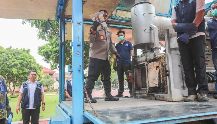 Polda Sumut Musnahkan 161 Kg Sabu dan 435 Kg Ganja, Tegaskan Komitmen Perang Melawan Narkoba