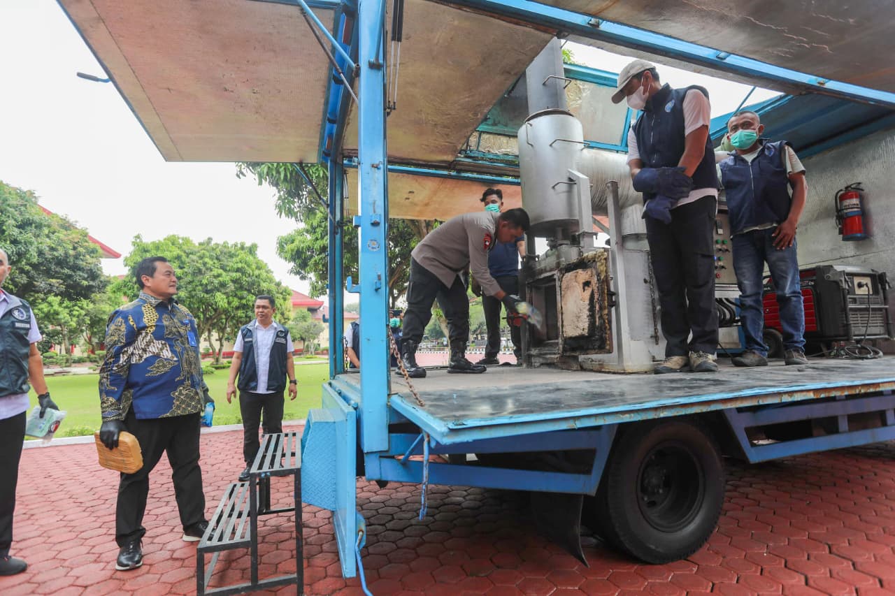Polda Sumut Musnahkan 161 Kg Sabu dan 435 Kg Ganja, Tegaskan Komitmen Perang Melawan Narkoba