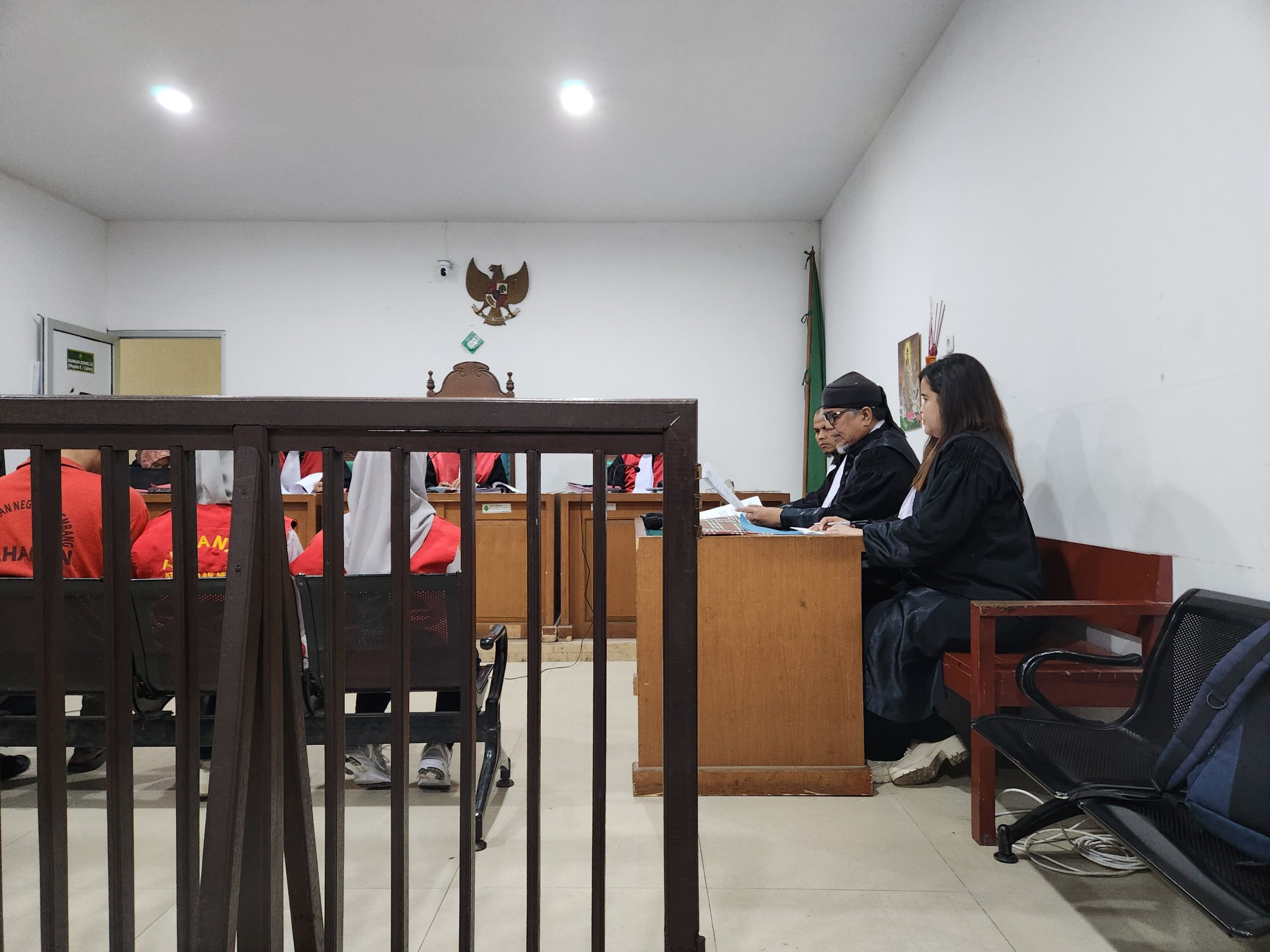 Tim Kuasa Hukum Terdakwa Dugaan Tindak Pidana Perdagangan Anak Resmi Mengajukan Keberatan / Eksepsi