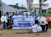 BKOW Jabar Salurkan Bantuan bagi Korban Longsor di Cisarua Bandung Barat