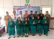 Empat Kuwu Sertijab di Aula Kecamatan Jatibarang, Camat Tekankan Sinergi Bangun Desa