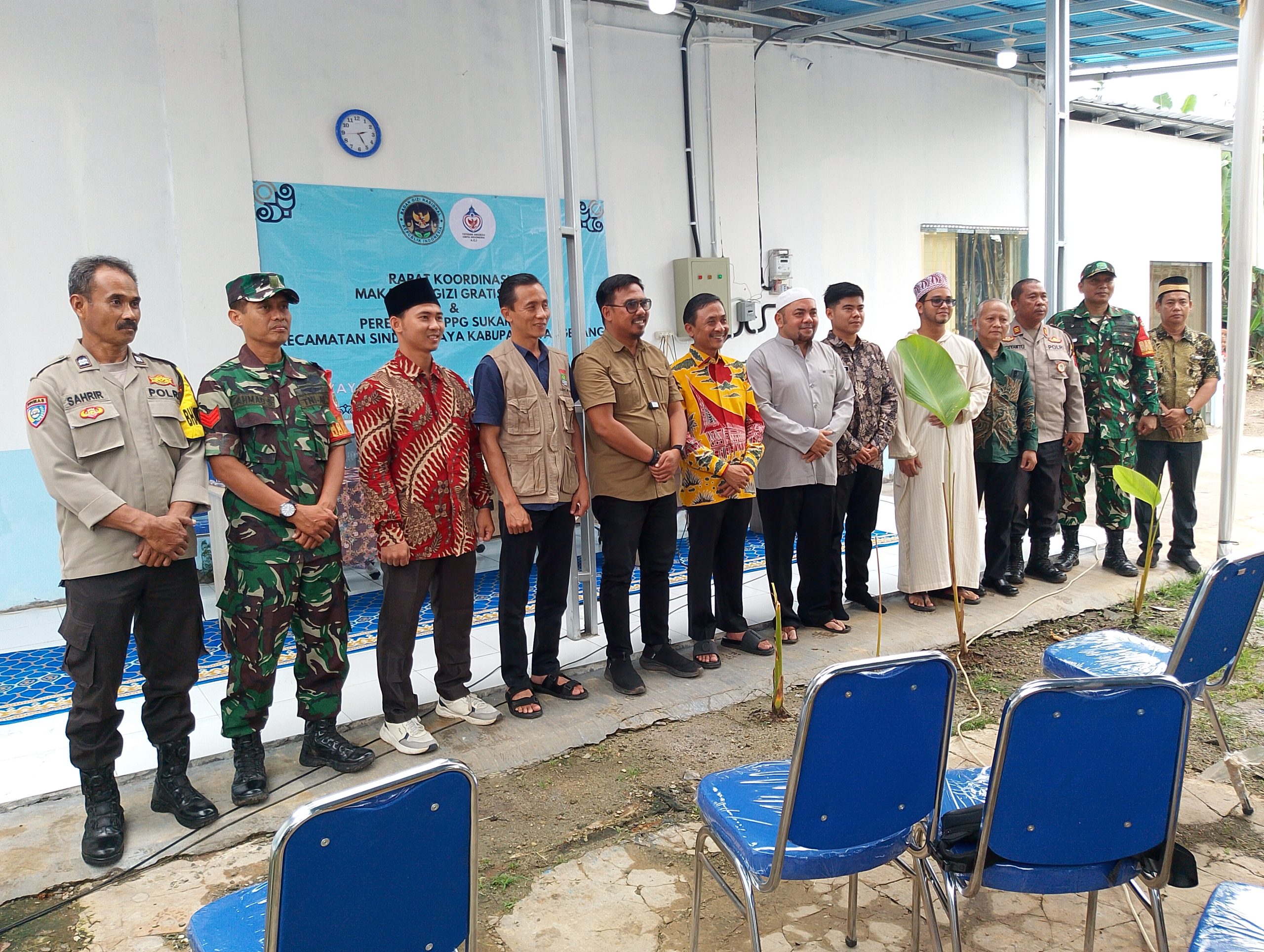 Yayasan Amanah Cinta Indonesia Lounching SPPG 007 Sukaharja dan Rapat Koordinasi MBG
