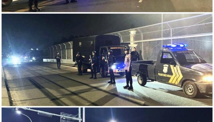 Patroli KRYD Brimob Polda Sumut Hadirkan Rasa Aman di Setiap Sudut Kota Medan