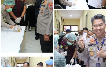 Kapolda Sumut Lakukan Tes Urine Serentak Tindaklanjuti Instruksi Kapolri dalam Rapim 2026