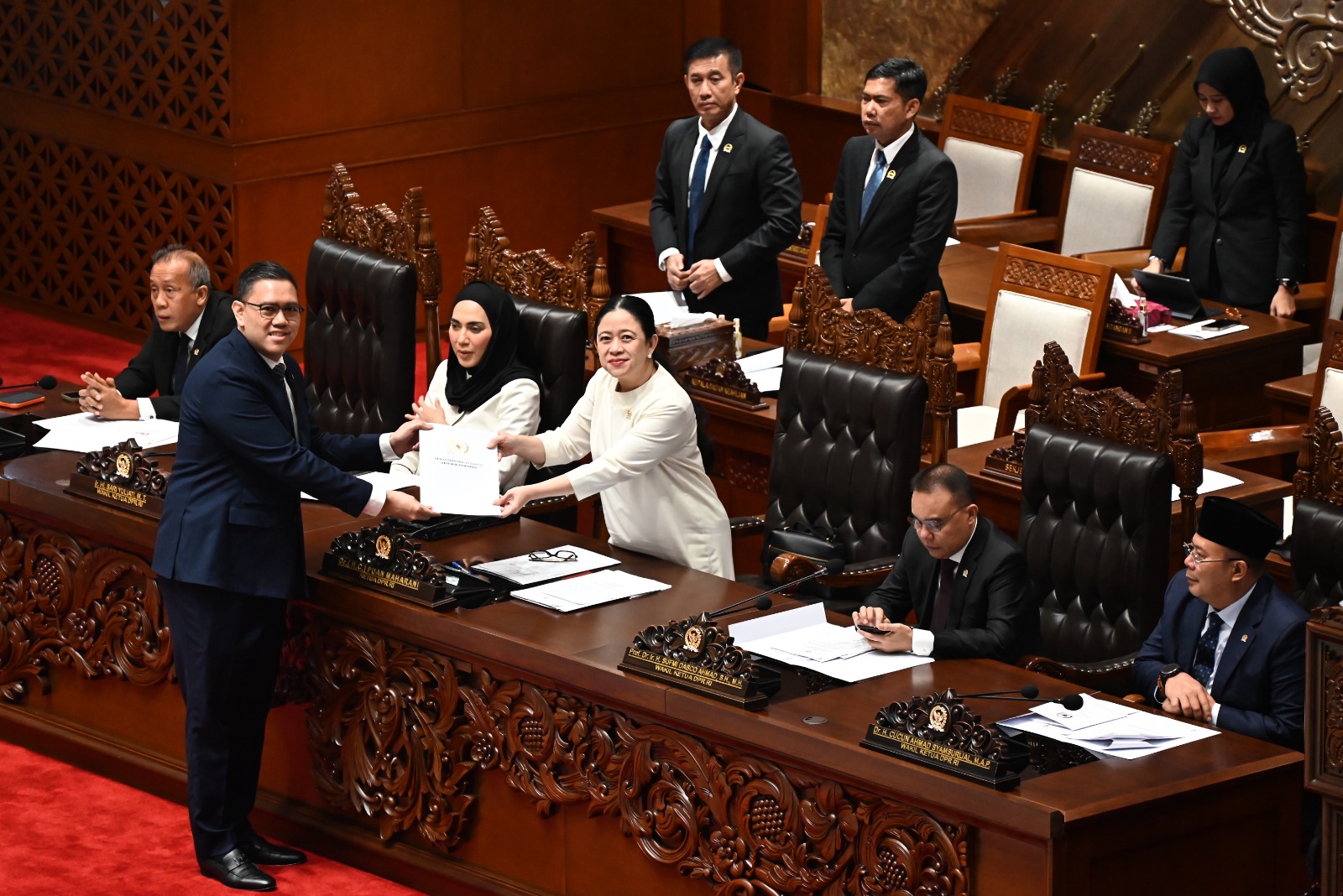 Rapat Paripurna DPR Setujui Hibah Kapal dari Jepang untuk TNI AL