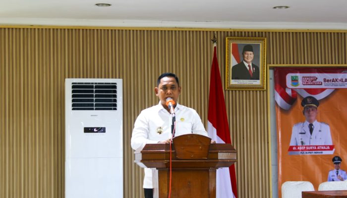 Tak Ingin Ada Desa Tertinggal, Plt Bupati Bekasi Tegaskan Pembangunan Harus Merata