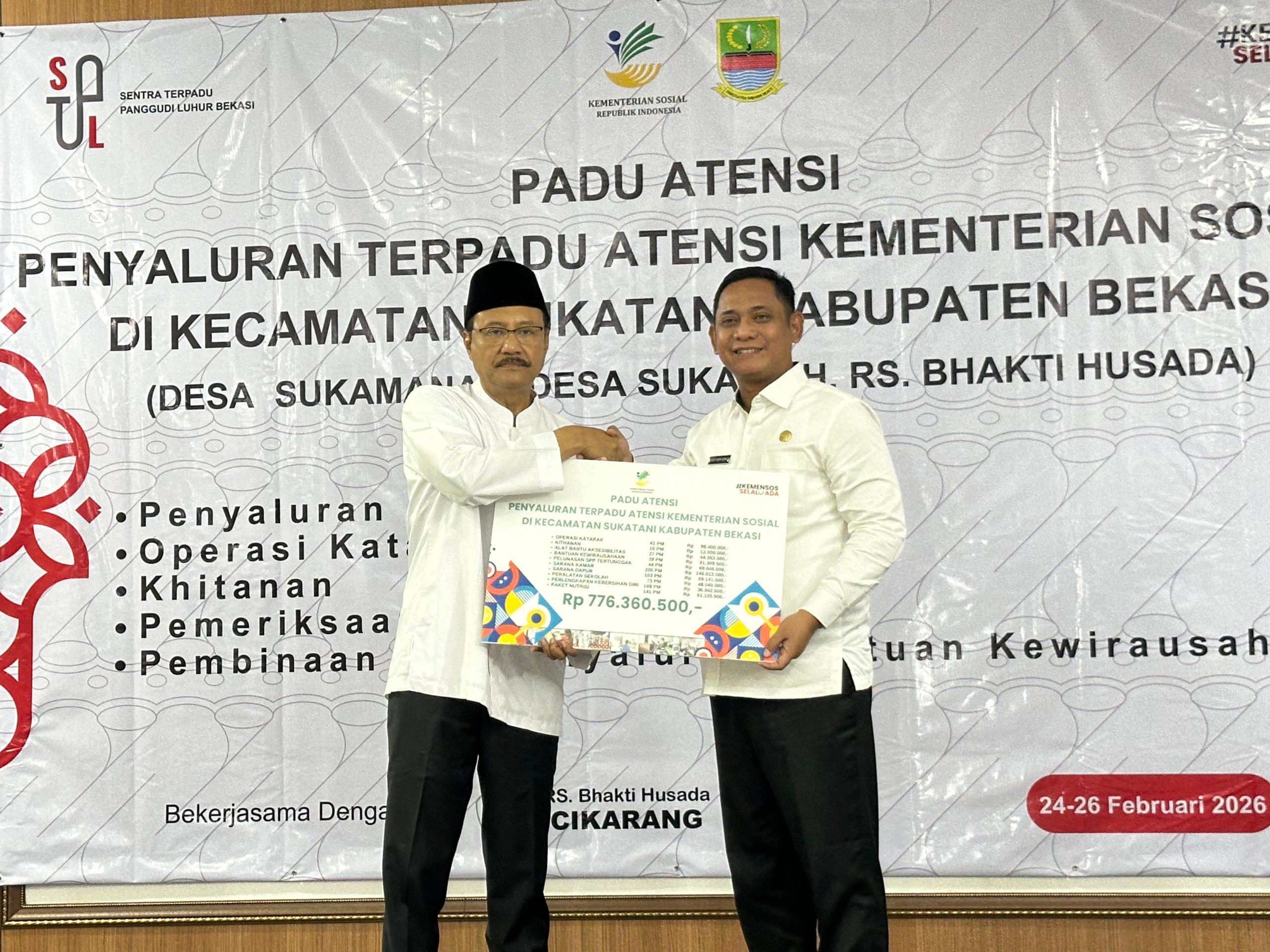 Plt. Bupati Bekasi Tegaskan Program Bansos dan Kesehatan Warga Terus Dioptimalkan