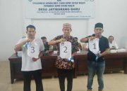 Antusiasme Warga Warnai Pengundian Nomor Urut Pilwu Antar Waktu Desa Jatibarang Baru