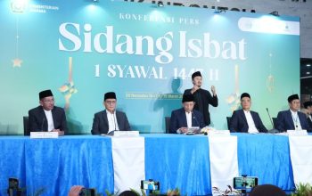Sidang Isbat Pemerintah Indonesia Tetapkan 1 Syawal 1447 H Bertepatan Hari Sabtu 21 Maret 2026