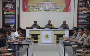 Bag Psi  Ro SDM Polda  Lampung Gelar Mapping Psikologi Berkala  Di  Polres Lampung Utara