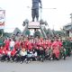 Polres Lampung Utara Bersama PSMTI, Kodim 0412 Skala Brak Bagikan 1.000 Takjil kepada Pengendara