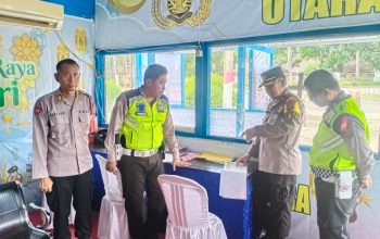 Pastikan Personel  Siap, Karendal OPS Ketupat  2026 Polres Lampung Utara  Cek Kesiapan Pospam  Dan Posyan