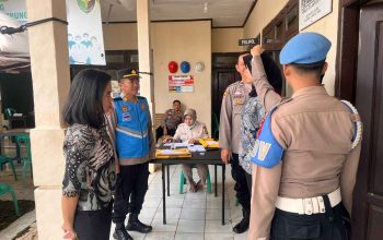 Polres Lampung Utara  Cek Pelaksanaan Pendaftaran Online  Dan verifikasi calon Bintara  – Tamtama Polri  2026