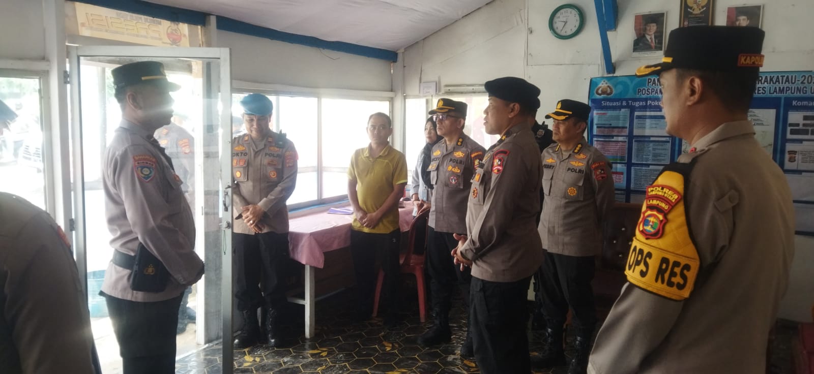 Polres Lampung Utara Terima Supervisi Ops Ketupat Krakatau 2026 Dari Mabes Polri