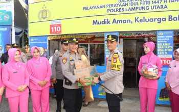 Berikan  Motivasi, Polres Lampung Utara  Bersama PJU Dan Bhayangkari  Kunjungi Pos Pam  Dan Pos Yan  OPS Ketupat  Krakatau  2026
