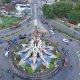 Pantauan Dari Udara, Arus Mudik Lebaran 1447 H Di Lampung utara Terpantau Ramai Lancar