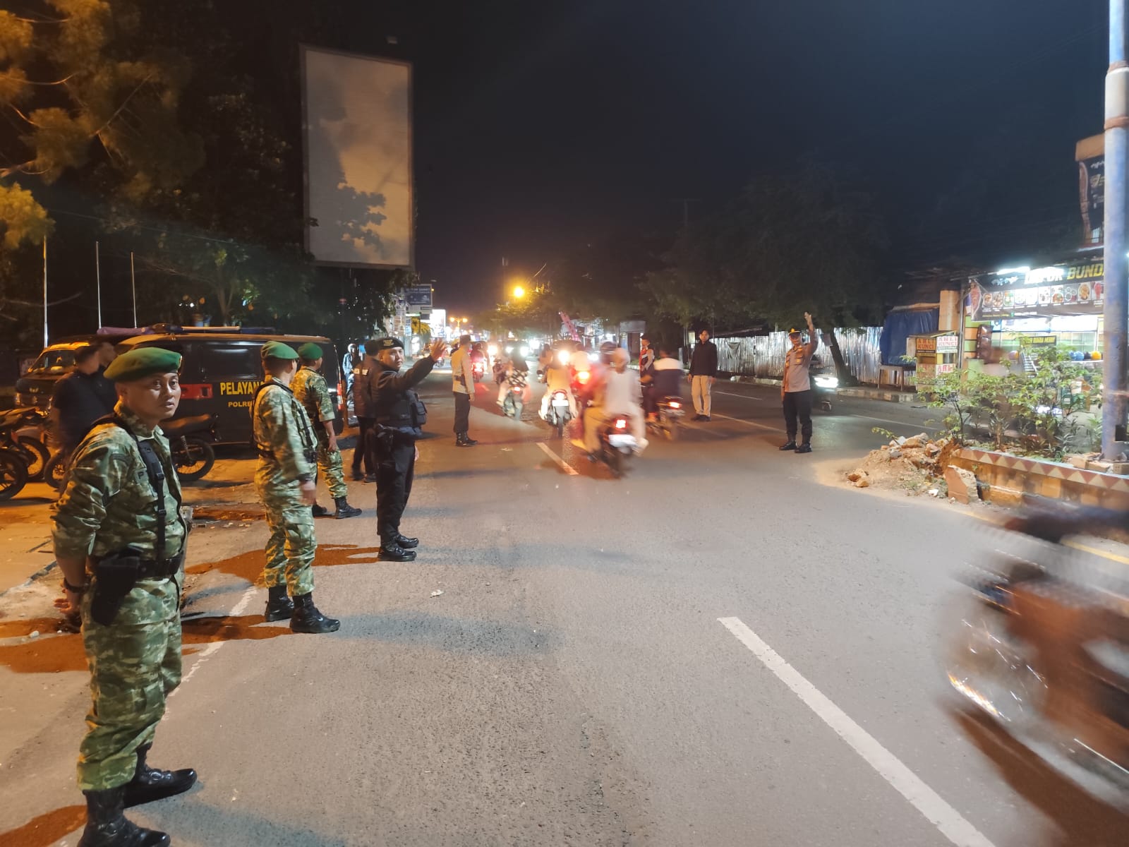 Polres Lampung Utara Terjunkan 167 Personel Amankan Malam Takbiran Idul Fitri 1447 H