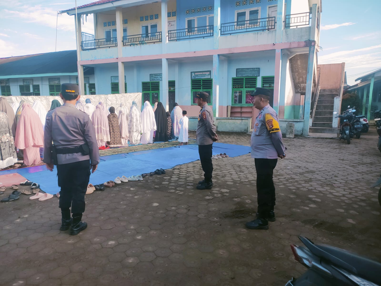 Polres Lampung Utara Amankan Sholat Idulfitri 1447 H Warga Muhammadiyah Di 16 Lokasi