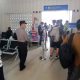 Polres Lampung Utara Pantau Arus Balik Lebaran Idulfitri 1447 H Di Stasiun Kotabumi