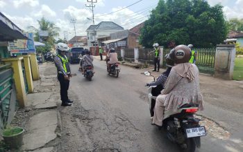 Satgas Kamseltibcar  Lantas OPS Ketupat Krakatau  2026 Polres Lampung Utara Intensifkan  Pengamanan  Jalur  Aktivitas  Masyarakat