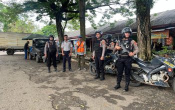 Patroli  Presisi, Polres Lampung Utara  Pantau Kamtibmas Di Jalinsum