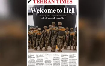 Iran Beri Peringatan keras AS 'SELAMAT DATANG KE NERAKA'