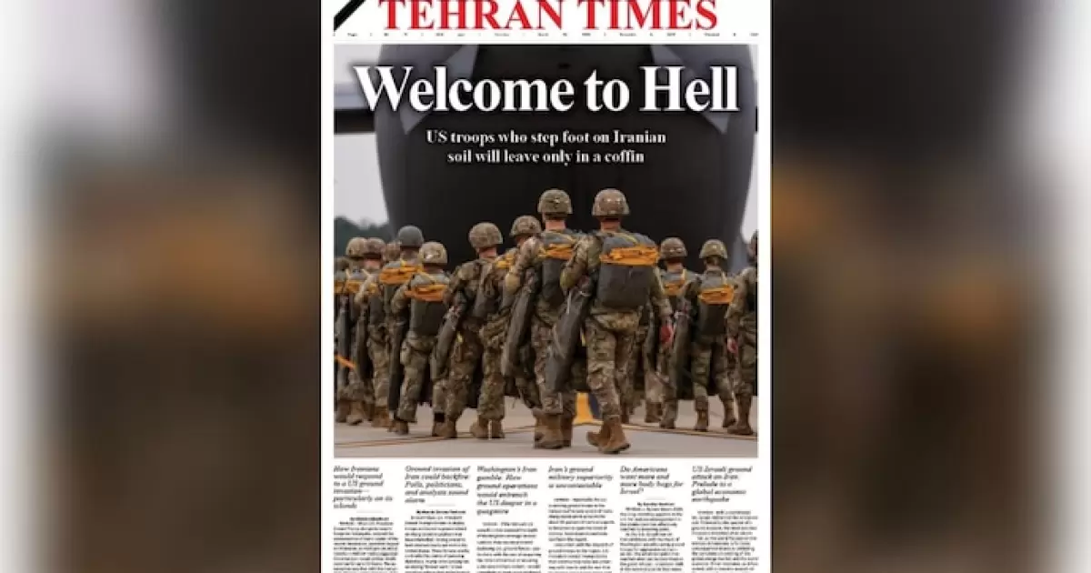 Iran Beri Peringatan keras AS 'SELAMAT DATANG KE NERAKA'