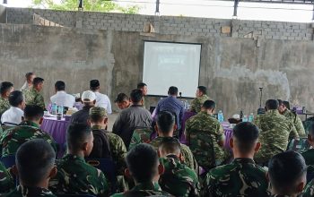 Dandim 0119/BM Ikuti Zoom Meeting Peresmian 1.061 Koperasi Merah Putih