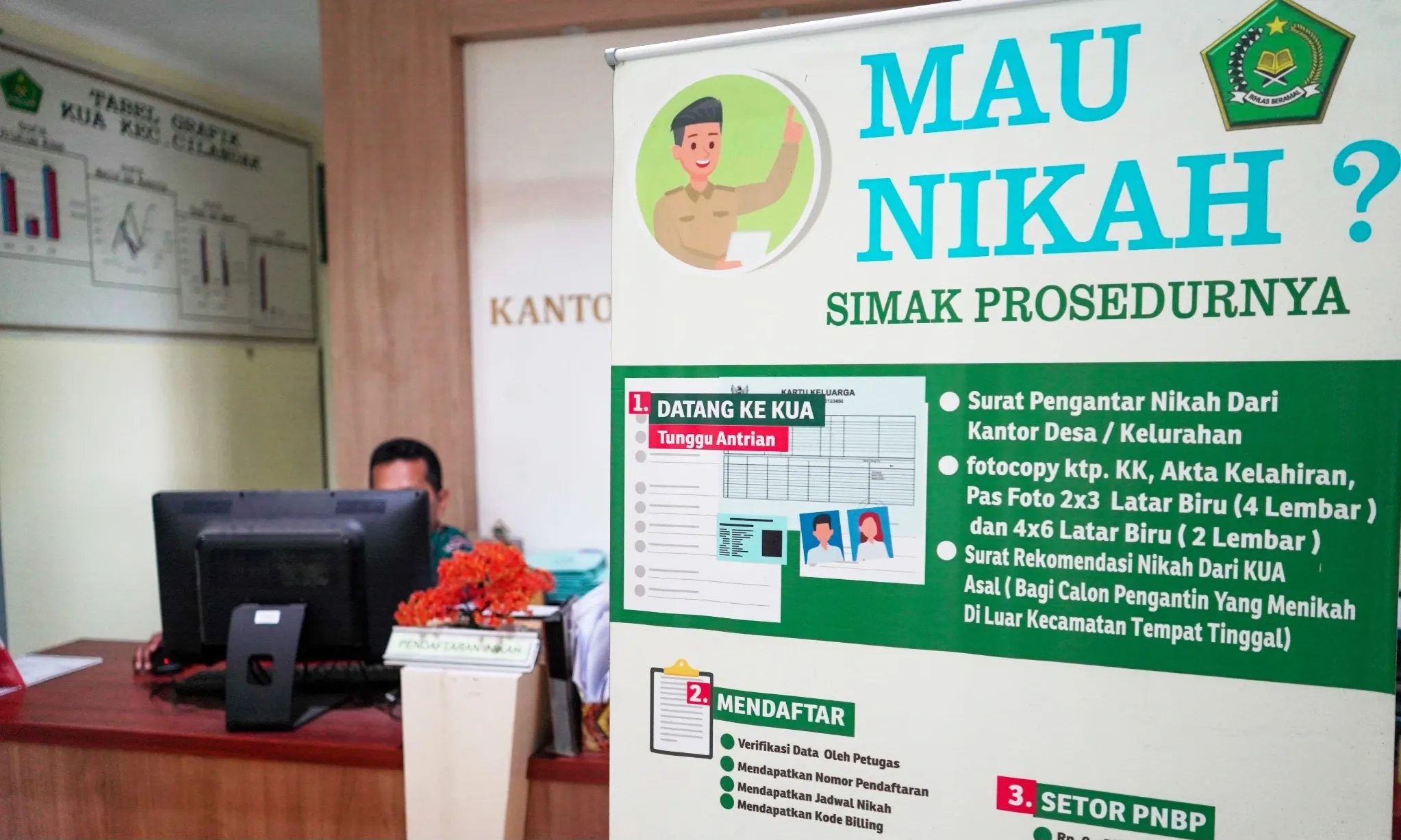 Pemohon Menikah Melonjak Setelah Lebaran, Kemenag: Layanan KUA Tetap Jalan di tengah Kebijakan WFA