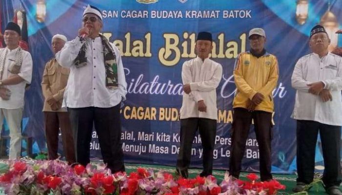 Halal Bihalal Keluarga Besar Cagar Budaya Keramat Batok Jaga Nilai – Nilai Budaya
