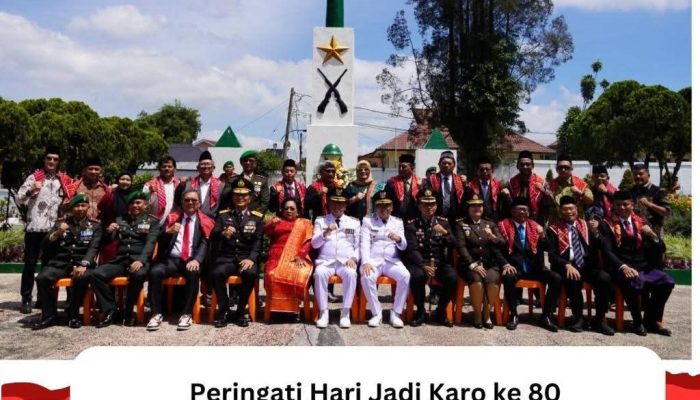 Peringati Hari Jadi Karo Ke-80, Bupati Karo Dan Forkopimda Tabur Bunga Di Makam Pahlawan Kabanjahe