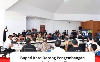 Bupati Karo hadiri Pertemuan DEN Pengembangan Pertanian Berbasis AI bersama kepala daerah kawasan Danau Toba