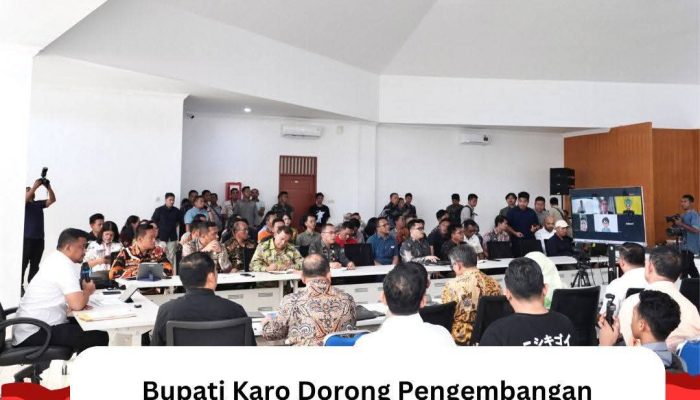 Bupati Karo hadiri Pertemuan DEN Pengembangan Pertanian Berbasis AI bersama kepala daerah kawasan Danau Toba
