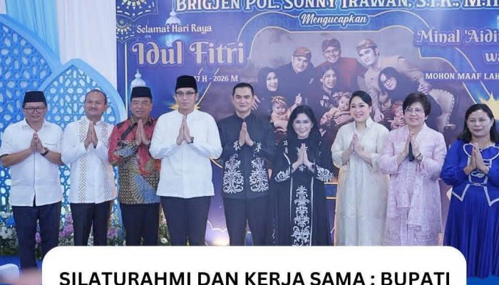 Silaturahmi dan Kerja Sama Bupati Karo Hadiri Open House Gubernur Sumatera Utara