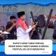 Bupati Karo Tabuh Bedug, Resmi Buka Tabuh Bambu & Bedug Festival ke-18 di Berastagi