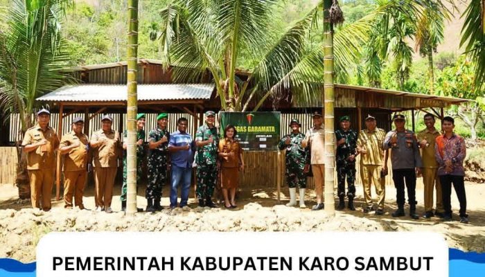 Pemerintah Kabupaten Karo Sambut Kunjungan Kerja Pangdam  I/BB di Wilayah BRIGIF TP 37/HS