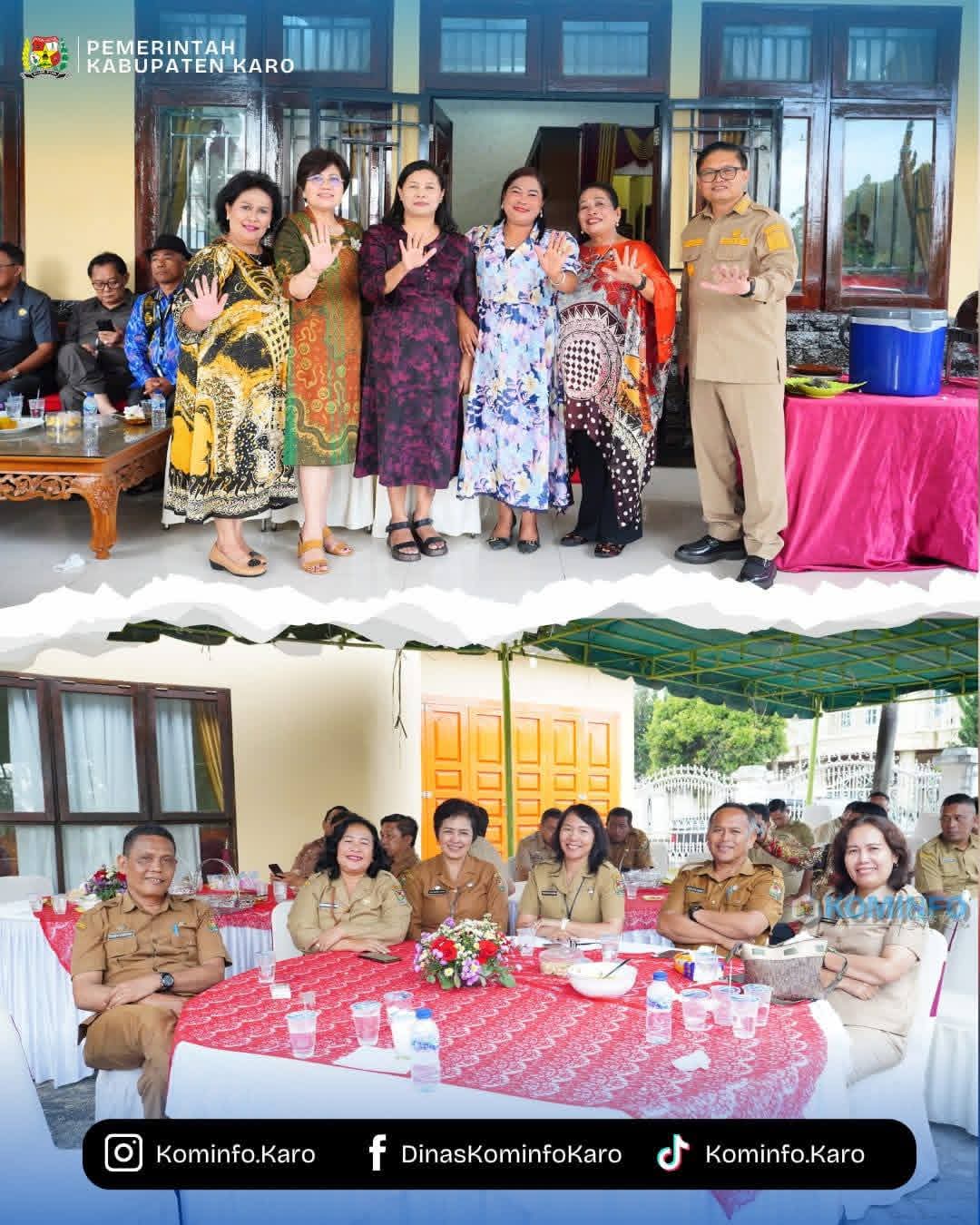 Bupati Karo Hadiri Halal Bihalal Idul Fitri 1447 H di Rumah Dinas Ketua DPRD Kabupaten Karo