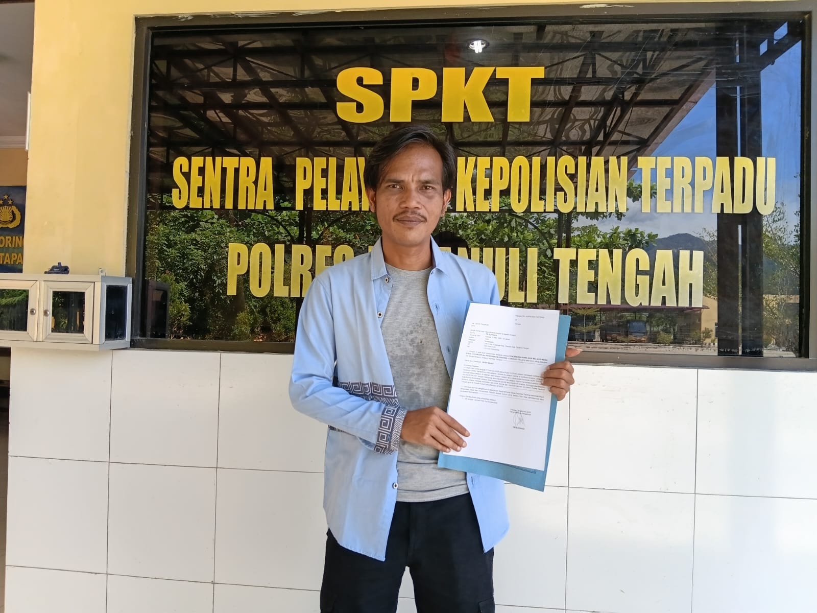 Dugaan Pencemaran Nama Baik di Media Sosial, Warga Tapanuli Tengah Resmi Lapor ke Polres