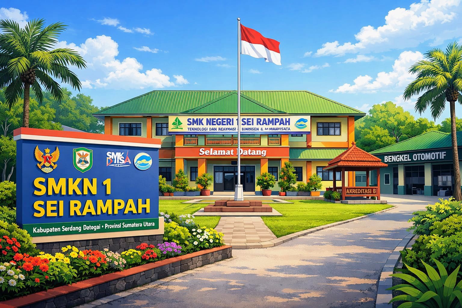 Dana BOS 2025 SMKN 1 Sei Rampah Disorot, Nomor Wartawan Diblokir Usai Kirim Rilisan Berita Serdang Bedagai,