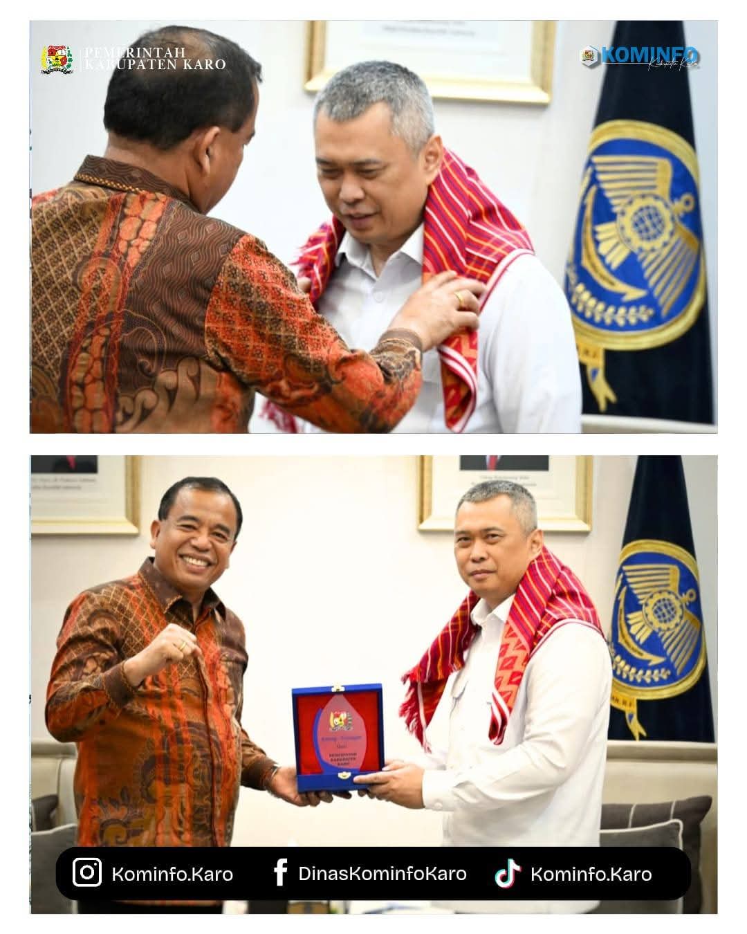 Tingkatkan Konektivitas Danau Toba, Bupati Karo Audiensi dengan Menhub Terkait Pengembangan Dermaga Tongging Tingkatkan Konektivitas Danau Toba, Bupati Karo Audiensi dengan Menhub Terkait Pengembangan Dermaga Tongging