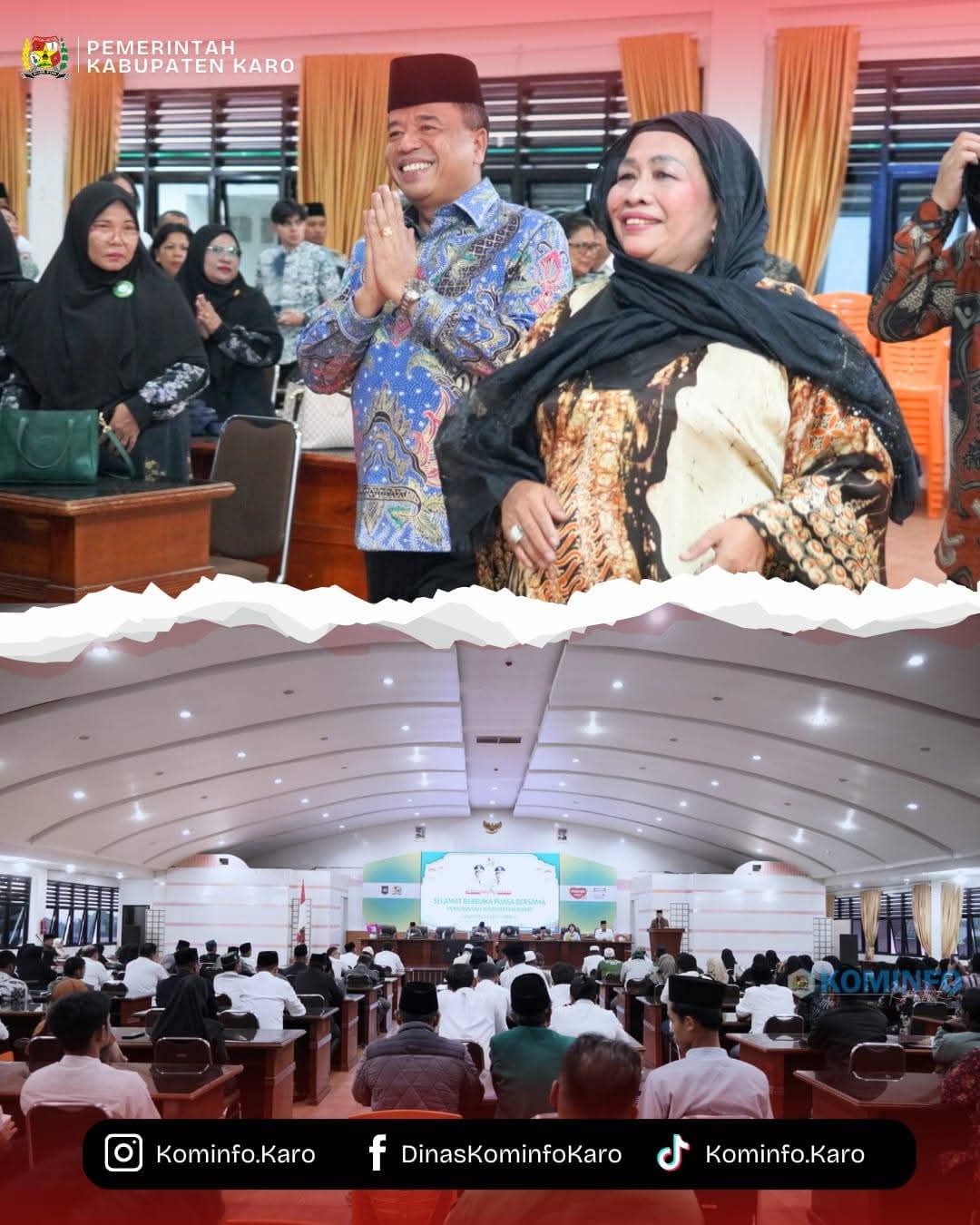 Momentum Ramadhan, Bupati Karo Ajak Pererat Silaturahmi dalam Buka Puasa Bersama Pemkab Karo