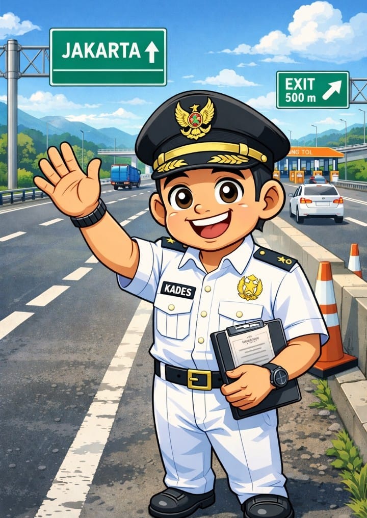 Diduga Minta Fee 7 Persen Proyek Tol, Oknum Kades Kaliberau Abaikan Konfirmasi Wartawan