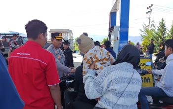 Respons Isu Buying, Kapolres Bener Meriah Cek Langsung Ketersediaan BBM dan Pastikan Stok Aman