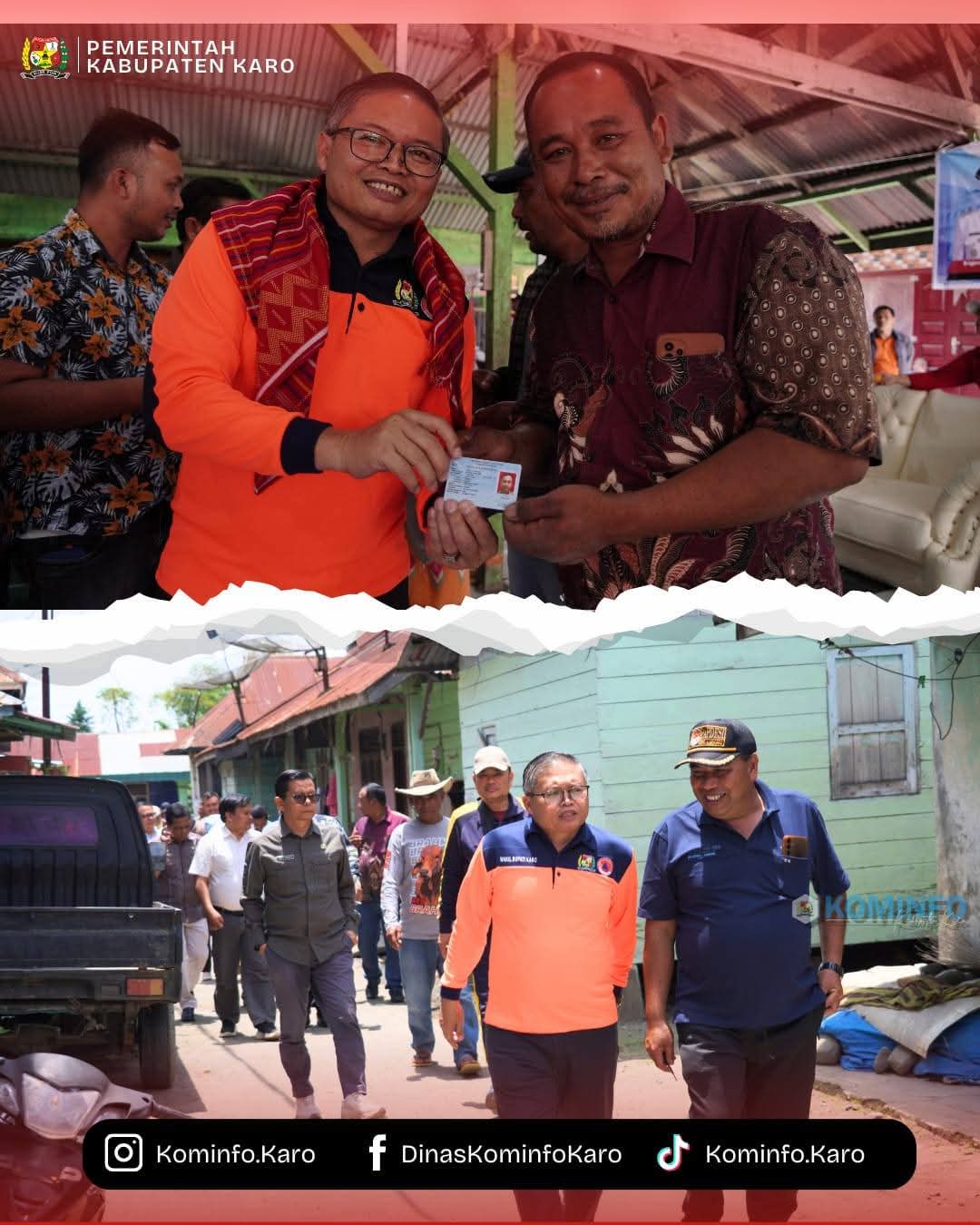 Pemkab Karo Sambang Warga dan Laksanakan Gerakan Indonesia ASRI di Desa Gajah