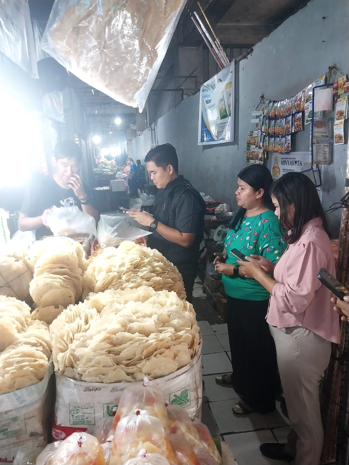 Pantau Harga hingga Lebaran, Satgas Pangan Polda Sumut Sidak Sejumlah Pasar di Medan