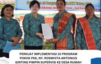 Supervisi ke Desa Perkuat Implementasi 10 Program Pokok PKK