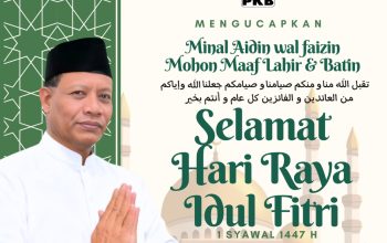 PKB Sampaikan Ucapan Idulfitri 1447 H, H. Ibnuh Hajar Ajak Masyarakat Bekasi Menatap Masa Depan Lebih Baik